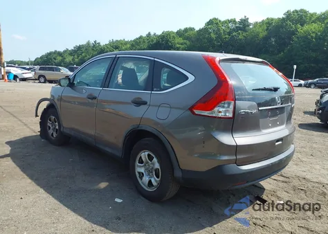 2012 Honda Cr-V Lx z USA, uszkodzony, nr VIN 5J6RM4H36CL072125